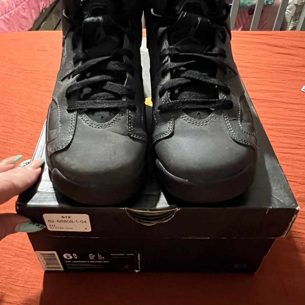 Men's Black High-Top Sneakers